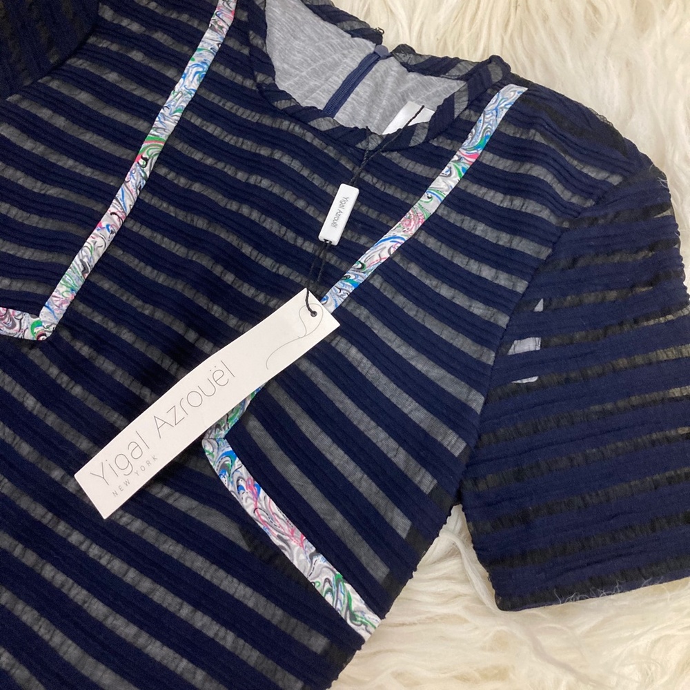 YIGAL AZROUËL Striped Mini Dress - Picture 5 of 11